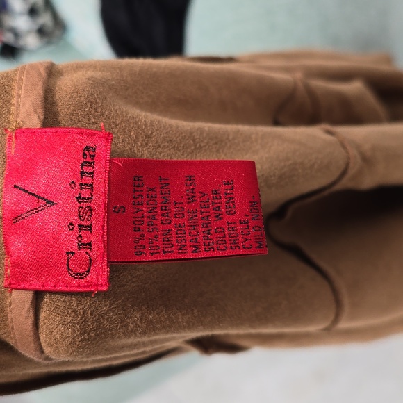 Chic Faux Suede Belted Jacket – Boho Meets Classic 🔥 - Picture 6 of 6